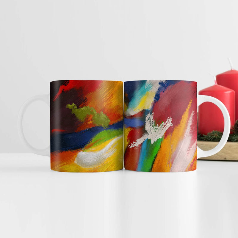 Mixed Paint Mug