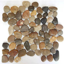 Mixed Salad Polished Pebble Mosaics 12x12