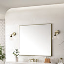 James Martin Rohe 48" Mirror, Champagne Brass