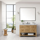 James Martin Breckenridge 48" Single Bathroom Vanity, Light Natural Oak
