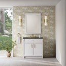 James Martin Bellshire 36" Single Bathroom Vanity, Bright White
