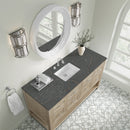 James Martin Breckenridge 60" Single Bathroom Vanity, Whitewashed Oak