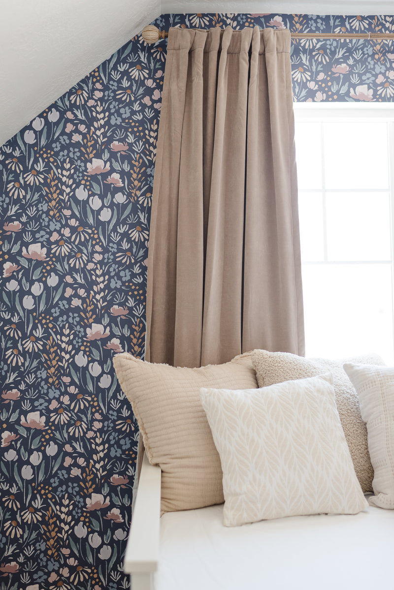 Wysteria Wallpaper by Melissa Johnson Design