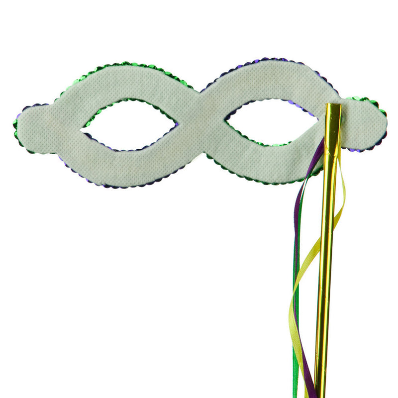 Mardi Gras Sequin Eye Mask