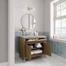 James Martin Chicago 36" Single Bathroom Vanity, Walnut Whisper