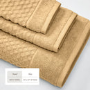 Cotton Diamond Waffle Weave Bath Towel Set - Grayson Collection by Great Bay Home