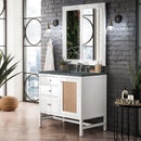 James Martin Addison 36" Single Bathroom Vanity, Glossy White