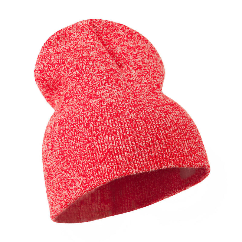 Marled Short Beanie