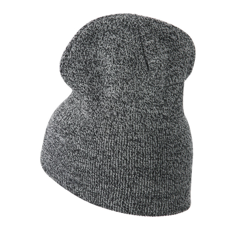 Marled Short Beanie