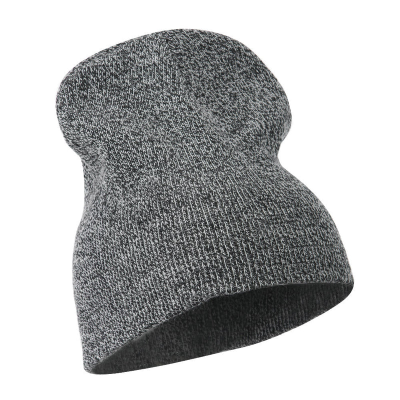 Marled Short Beanie