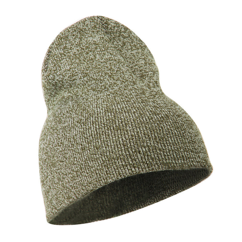 Marled Short Beanie