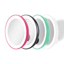 Lighted Compact Mirror with Magnification & Suction Cup