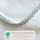 Cotton Border-Stitched 6-Piece Towel Set - Valery Collection by Great Bay Home