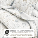 Coral Sea Maze Coastal Quilt Set - Newcomb Collection by Great Bay Home