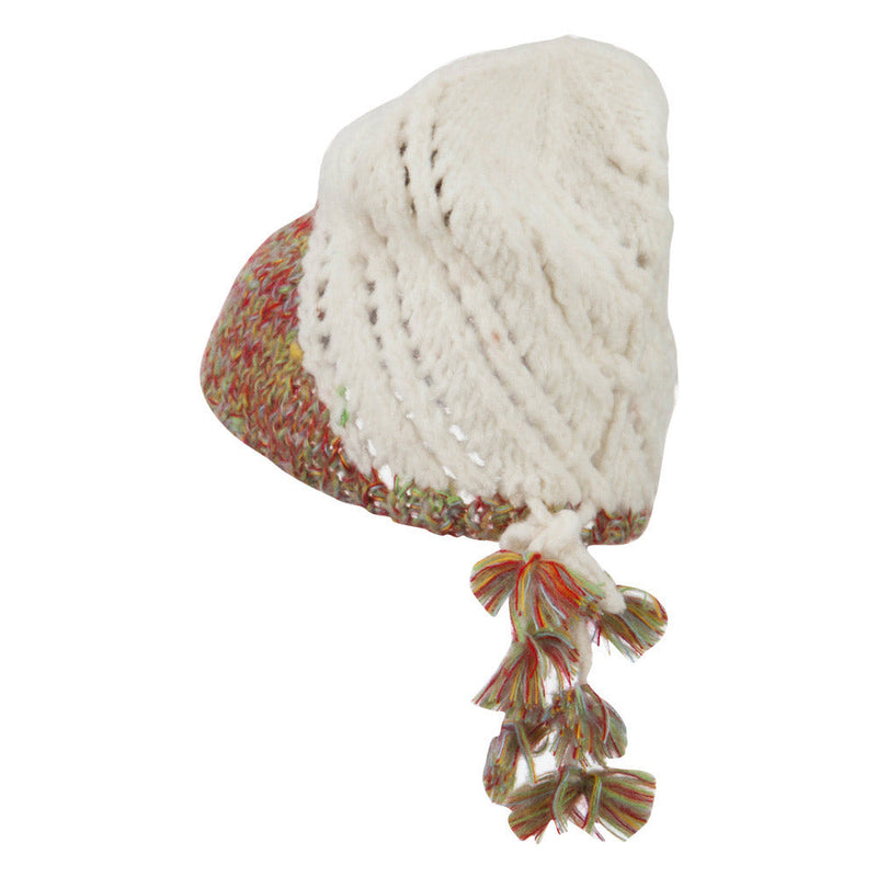 Women's Multi Mix Gathered Back Beanie