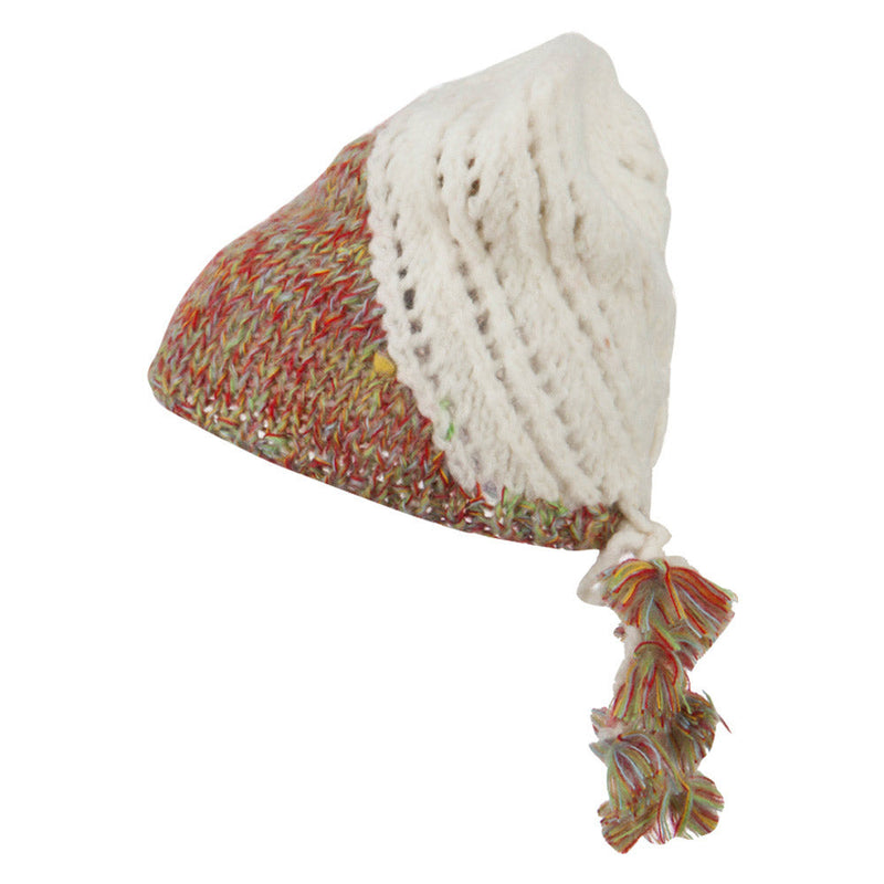 Women's Multi Mix Gathered Back Beanie