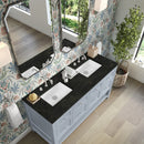 James Martin Breckenridge 60" Double Bathroom Vanity, Serenity Blue