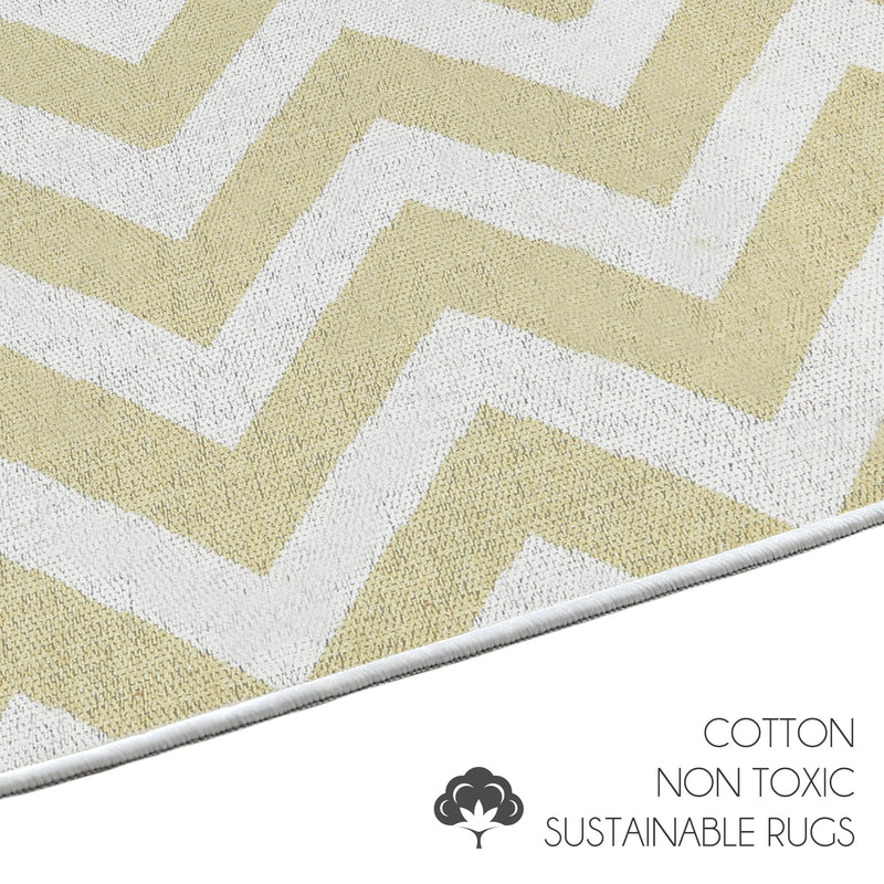 Sussexhome Traverse Collection 2 x 3 Foot Heavy Duty Low Pile  Landing Rug Runner