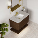 James Martin Allamari 36" Floating Single Bathroom Vanity, Sable