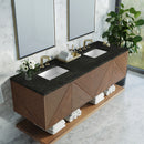 James Martin Marcello 72" Floating Double Bathroom Vanity, Chestnut
