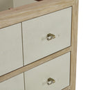 James Martin Celeste 48" Single Bathroom Vanity, Sunwashed Oak with Embossed Shagreen Drawer Fronts
