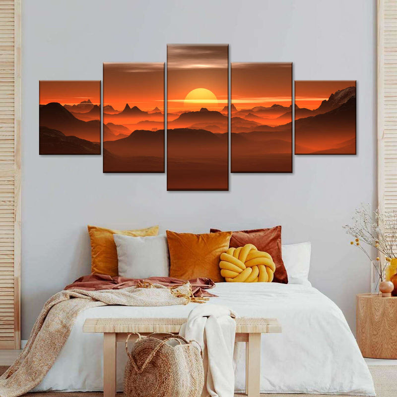 Gorgeous View Of Sunset Wall Art