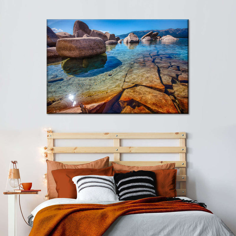 Lake Tahoe Stones Wall Art