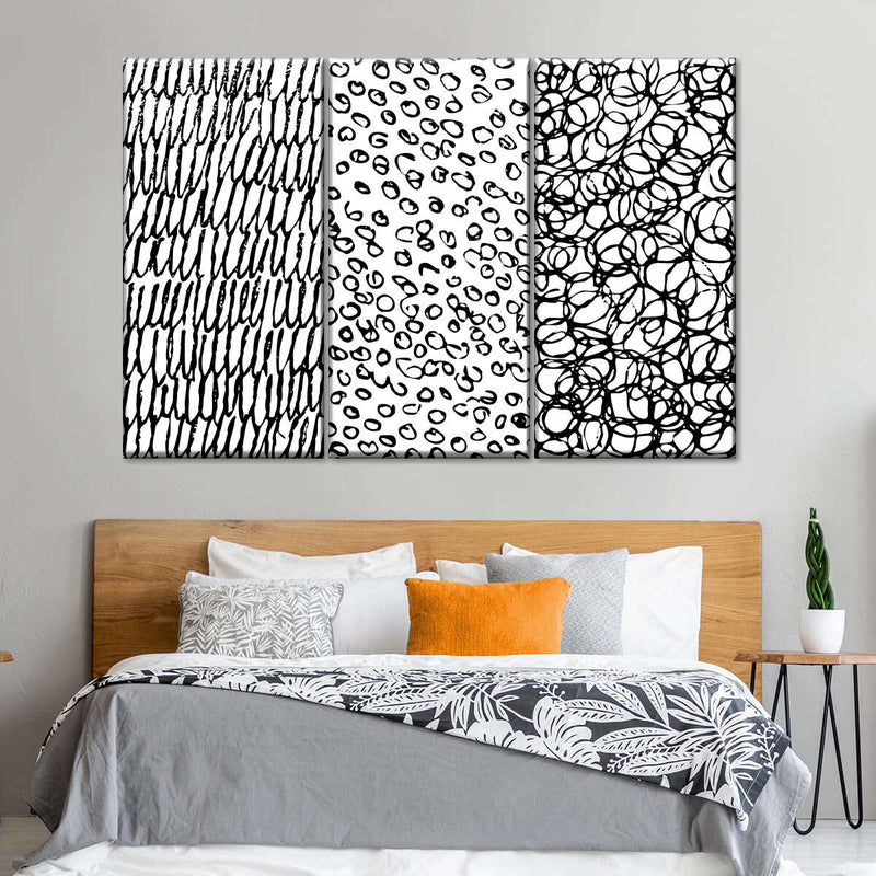 Patterned Simple Abstract Wall Art