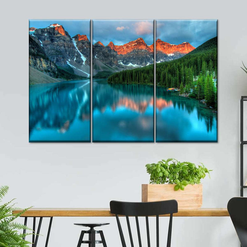 Tranquil Moraine Lake Wall Art