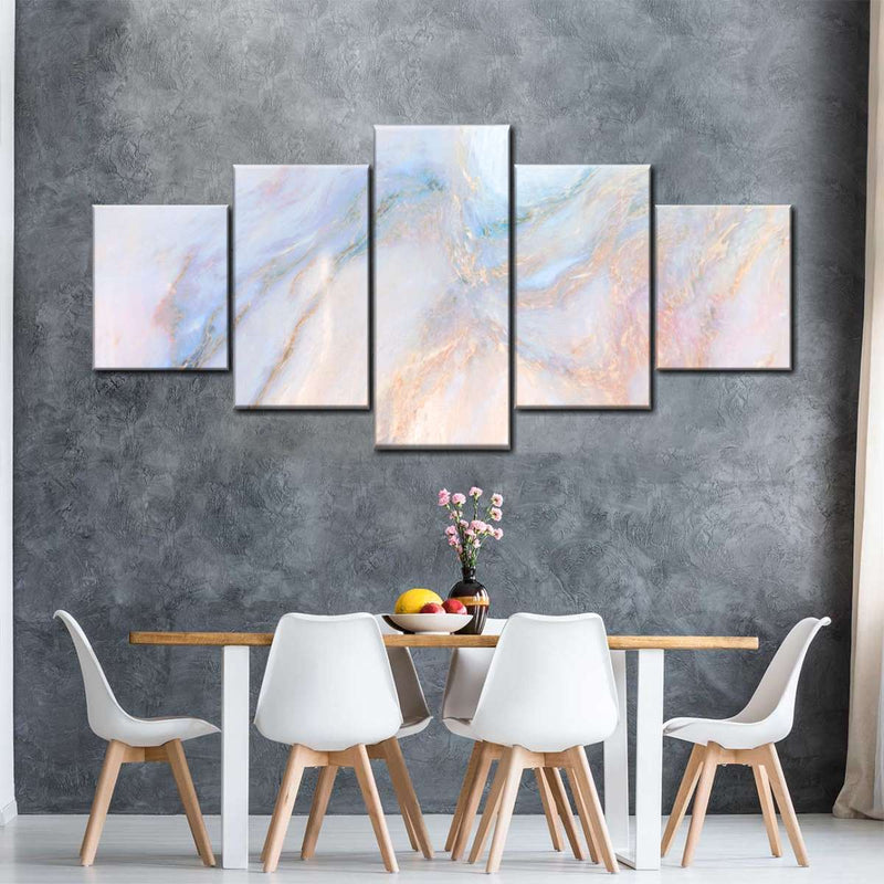 Abstract Pastel Wall Art