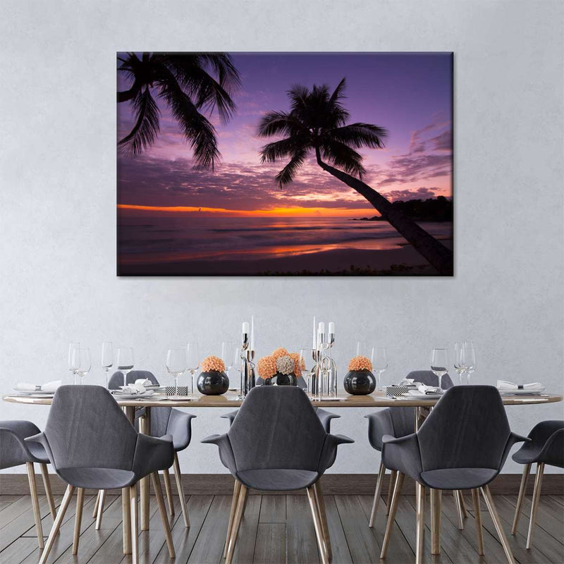 Palm Koh Samui Sunset Wall Art