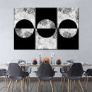 Black Background Abstract Wall Art