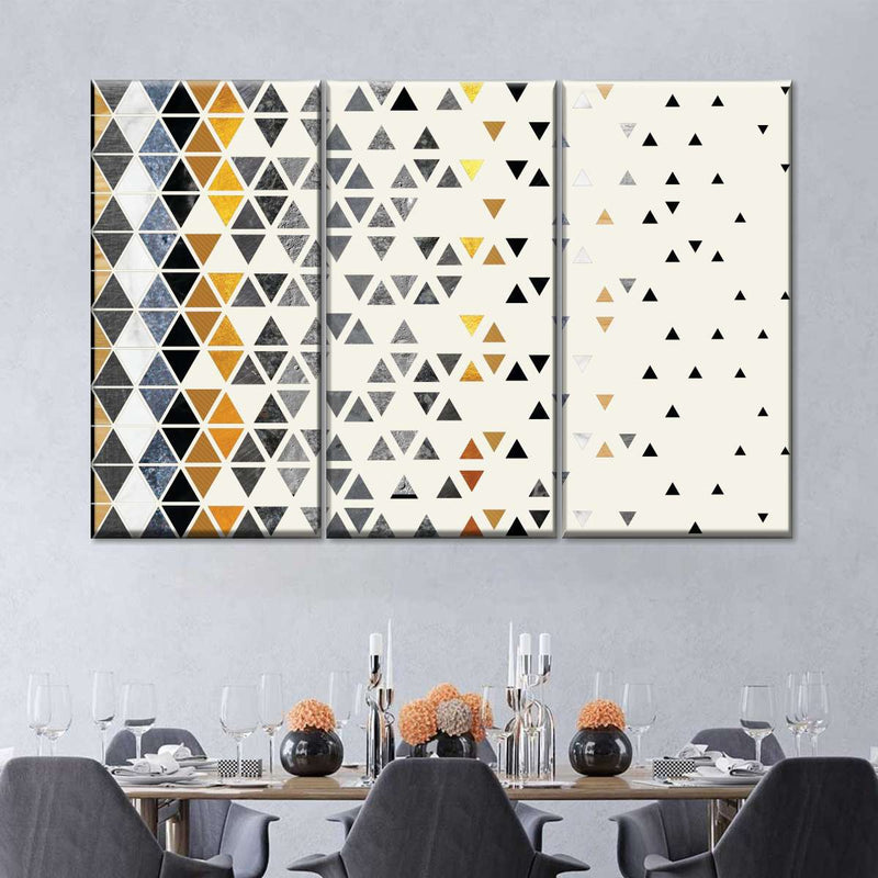 Triangle Madness Wall Art