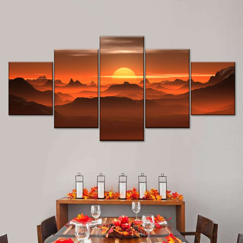 Gorgeous View Of Sunset Wall Art