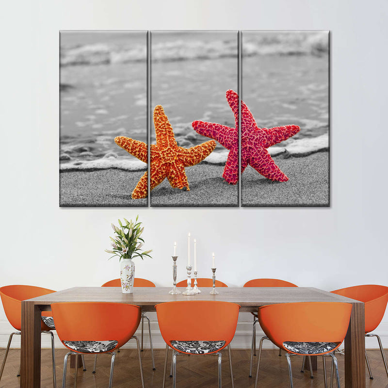 Nautical Starfish Duo Wall Art