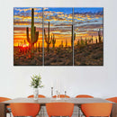 Sunset Cactus Wall Art