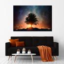 Starry Tree Wall Art