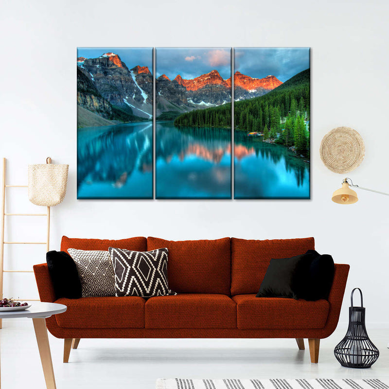 Tranquil Moraine Lake Wall Art