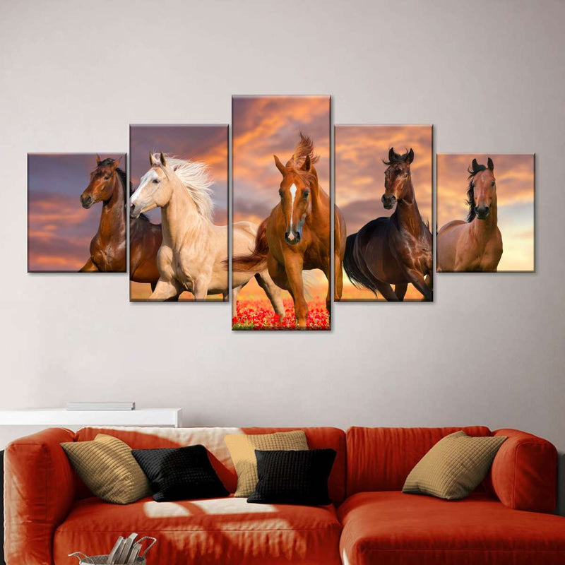 Mustang Horses Wall Art