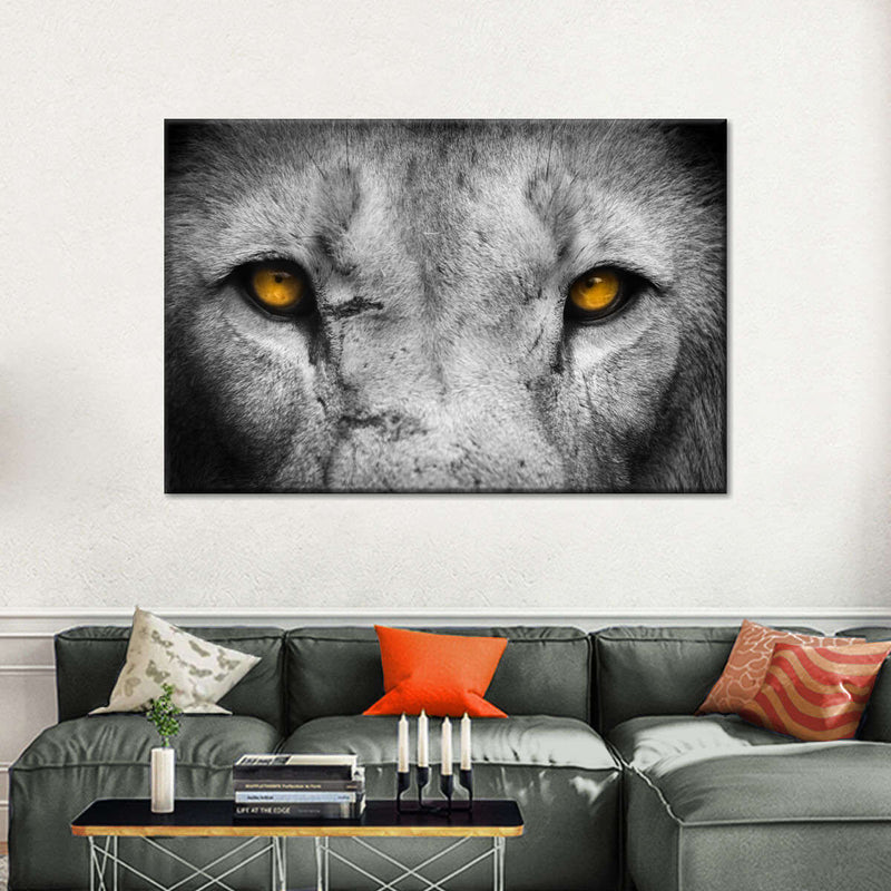 Lion Eyes Pop Wall Art