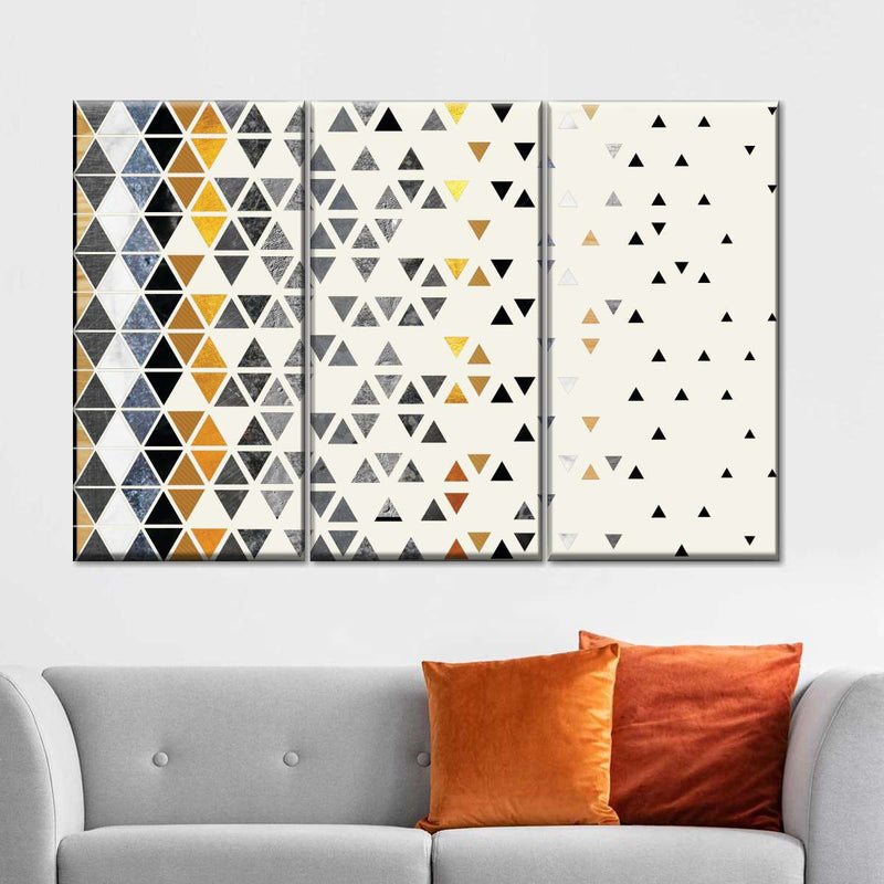 Triangle Madness Wall Art