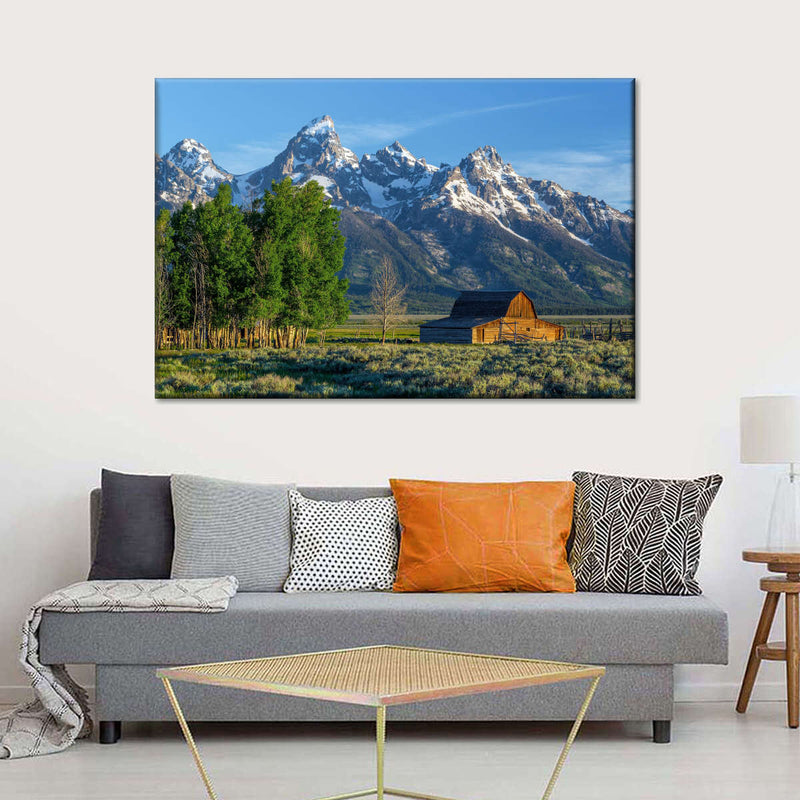 Grand Teton Mountains Barn Wall Art