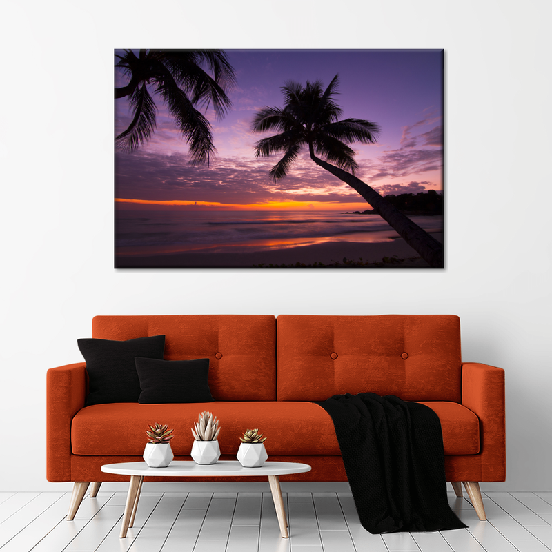 Palm Koh Samui Sunset Wall Art