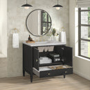 James Martin Myrrin 36" Single Bathroom Vanity, Carbon Oak