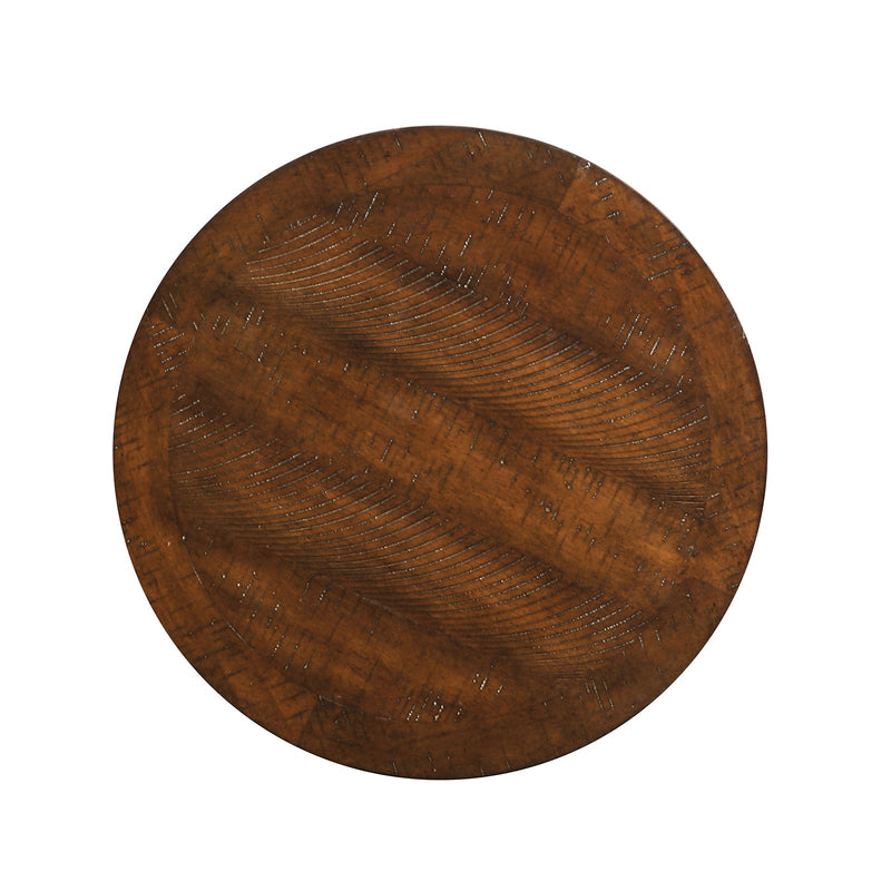 Transitional Espresso Coffee Table with Open Storage - Engineered Pine, photo 3 of 8