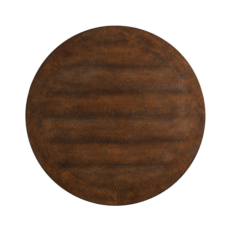 Transitional Espresso Coffee Table with Open Storage - Engineered Pine, photo 6 of 8