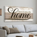 No Place Like Home Sign II by Tailored Canvases