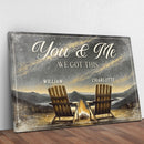 Camping Themed We Got This Couple Sign