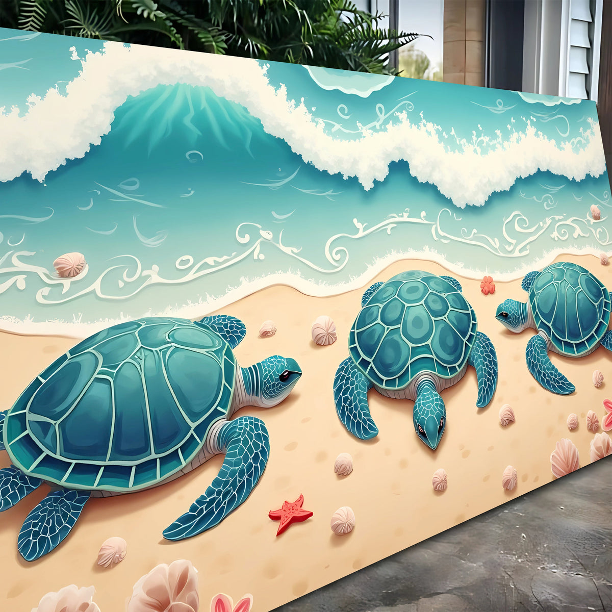 3D Coastal Wall Art II, photo 4 of 9