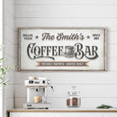 Coffee Bar Sign IX